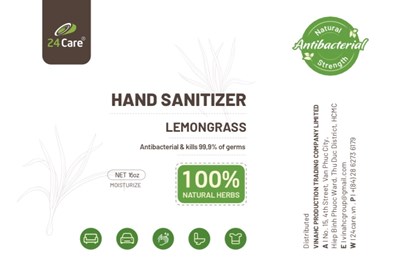 473 mL Label (Lemongrass Front 16 Oz)